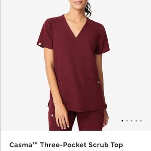 Figs Casma Scrub Top